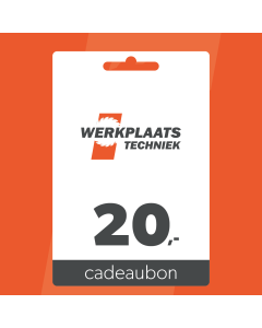 Gereedschap cadeaubon - 20 euro