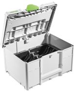 Festool T-loc Systainer 3 + inlay voor schuurschijven 150 mm - SYS-STF-D150