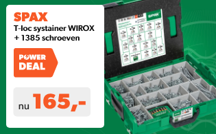 Spax T-loc systainer - I WIROX + complete schroevenset